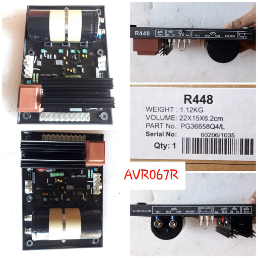 [AVR067R] AVR067R   - R448 GENRATOR AVR VOLTAGE REGULATOR