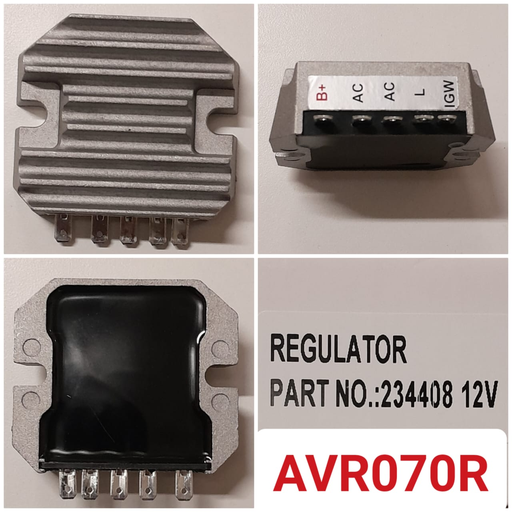 [AVR070R] AVR070R-GENERATOR 12V 5 PIN REGULATOR