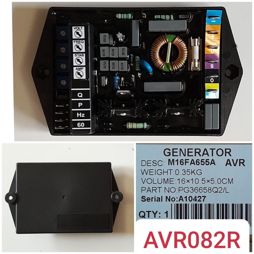[AVR082R] AVR082R-M16FA655A GENERATOR AVR VOLTAGE REGULATOR