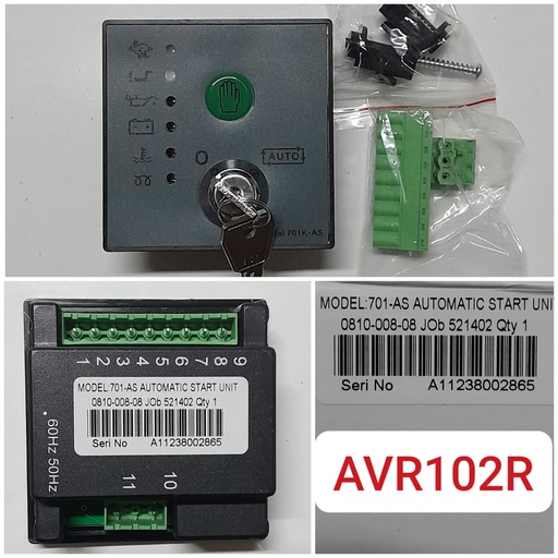 [AVR102R] AVR102R   - DSE701AS GENERATOR CONTROLLER