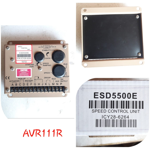 [AVR111R] AVR111R - ESD5500E GENERATOR SPEED CONTROLLER