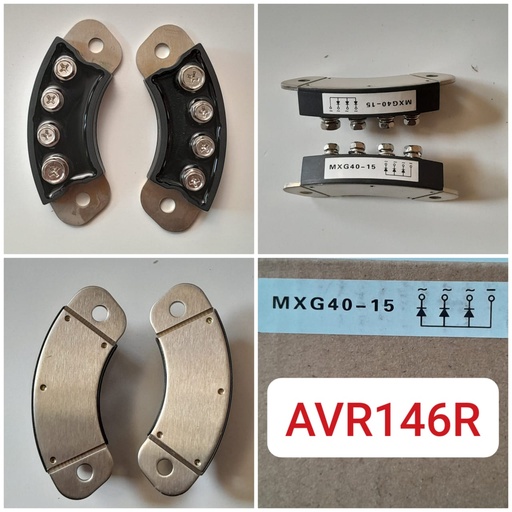 [AVR146R] AVR146R - MXY40-15 3 PHASE SMALL (2PCS)RECTIFIER