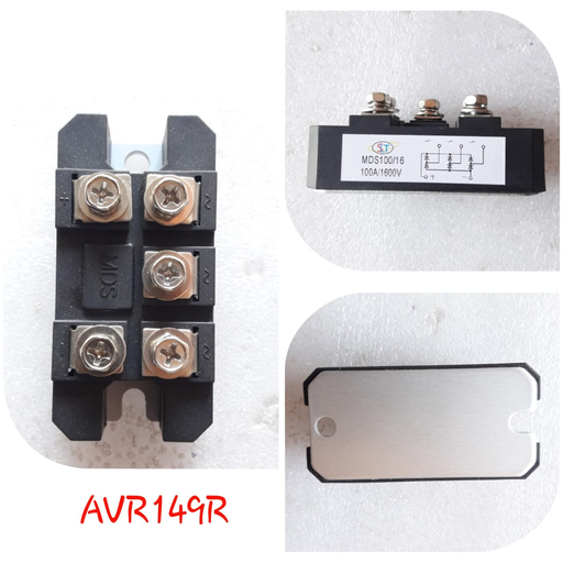 [AVR149R] AVR149R   - MDS 100A 3 PHASE RECTIFIER BRIDGE