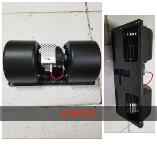 [BFAN126] BFAN126-JCB/MECH 12V SPAL A/C BLOWER MOTOR+BOX+RESISTOR
