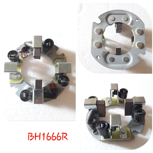 [BHS1666R] BHS1666R   - NSSN 12V 6CYL BRUSH HOLDER+CARBON