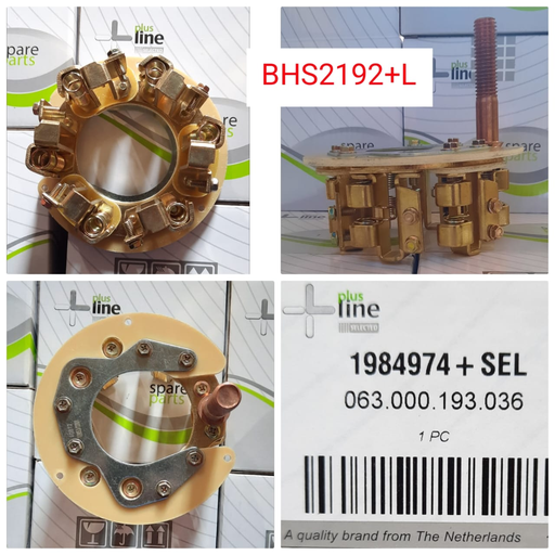 [BHS2192+L] BHS2192+L-CT MT50 (6PCS) BRUSH HOLDER+CARBONS