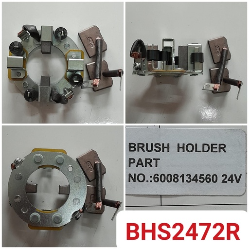 [BHS2472R] BHS2472R   - KOMATSU 24V MED STARTER HOLDER+CARBON