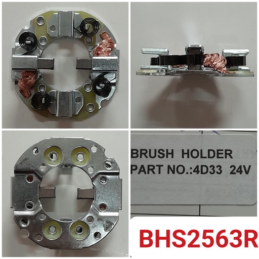 [BHS2563R] BHS2563R   - MITS CANTER 4D33 24V BRUSH HOLDER