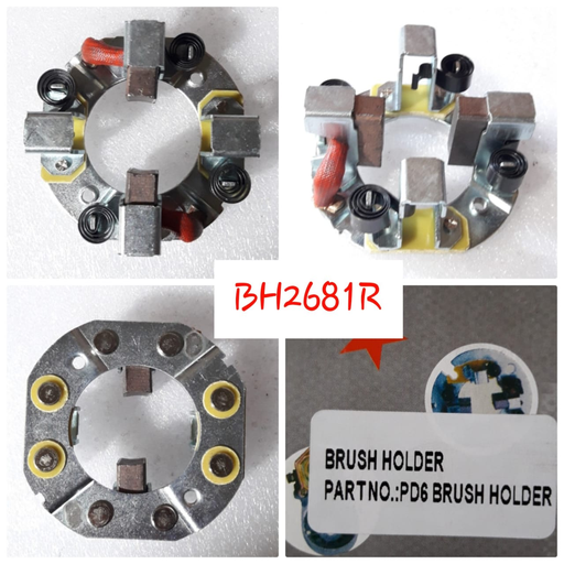 [BHS2681R] BHS2681R   - NSSN PD6 BRUSH HOLDER ASSY + CARBON