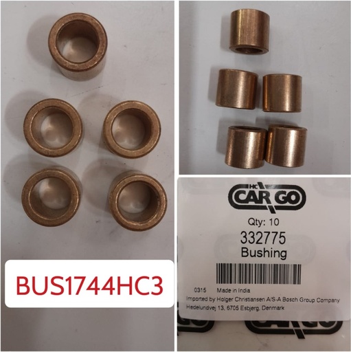 [BUS1744HC3] BUS1744HC3 - PERKIN BACK PLATE SMALL BUSH(8X11X11)