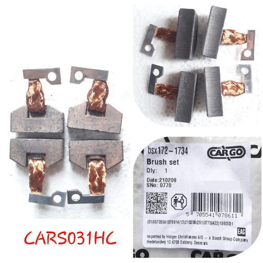 [CARS031HC] CARS031HC- BSH STR C/W+PATRI CARBON BRUSHES