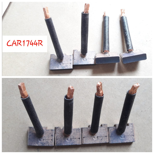 [CARS1744R] CARS1744R   - ISK 621/624 CARBON BRUSHES (1SET=4PCS)