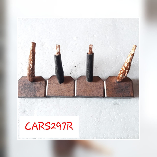 [CARS297R] CARS297R-SAWAFUJI PD6 STR 2 B/W+PATRI CARBON BRUSH
