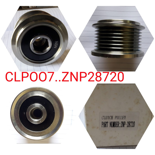 [CLP007] CLP007   - TOYOTA HILUX 7PK CLUTCH PULLEY
