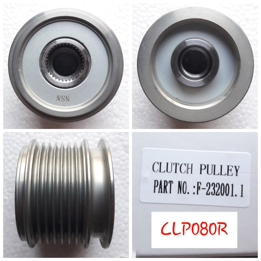 [CLP080R] CLP080R-MCD/KOMP 7PK CLUTCH PULLEY