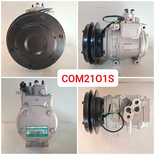 [COM2101S] COM2101S-CT 15C 24V 1V+WITH FITTING AC COMPRESSOR