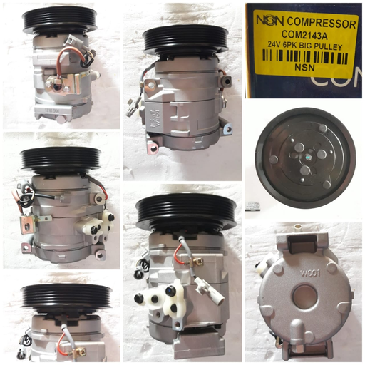 [COM2143A] COM2143A   - HINO 6PK 10S15 24V BIG PULLY COMPRESSOR