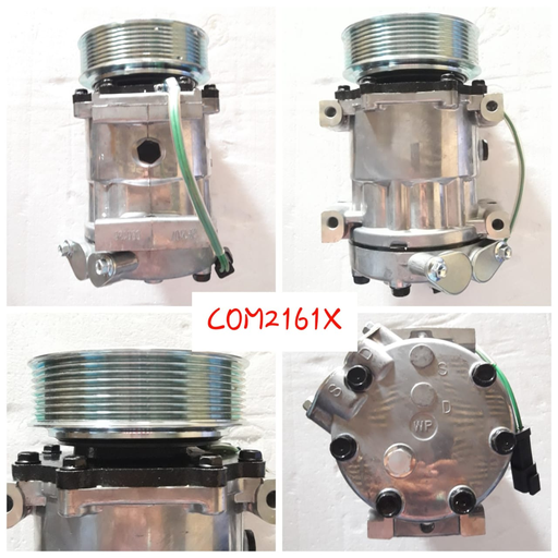 [COM2161X] COM2161X - JCB 24V LONG UP PIPE+SMALL 8PK COMPRESSR