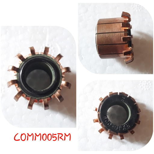 [COMM005RM] COMM005RM   - 12 SEGMENT HOOK TYPE COMMUTATOR