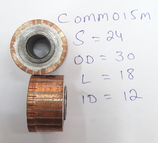 [COMM015M] COMM015M   - 24 SEGMENT DRILL MACHINE COMMUTATOR