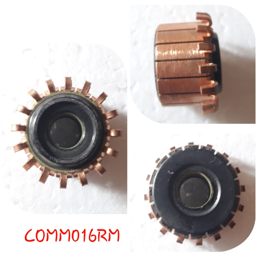 [COMM016RM] COMM016RM-16 SEGMENT HOOK TYPE COMMUTATOR