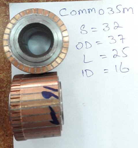 [COMM035M] COMM035M   - 32 SEGMENT DRILL MACHINE COMMUTATOR