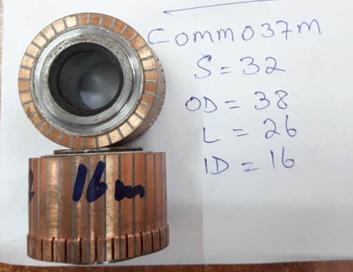 [COMM037M] COMM037M   - 32 SEGMENT DRILL MACHINE COMMUTATOR