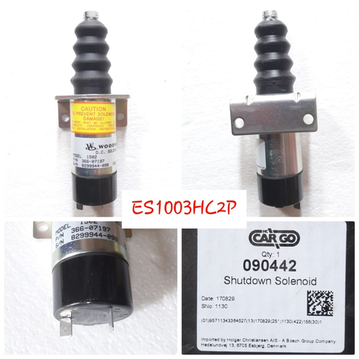 [ES1003HC2P] ES1003HC2P   - LISTER PET 12V 2PIN 366 ENGINE STOP SOLENOID