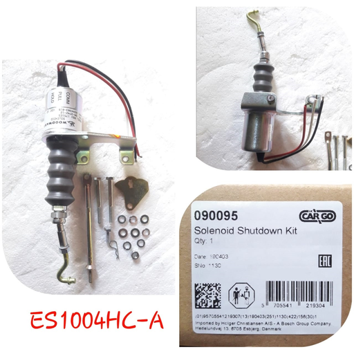 [ES1004HC] ES1004HC  -12V WOOD RGHT TYPE FIXED CAP+KIT SHUTDOWN SOLENOID