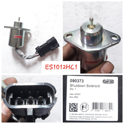 [ES1012HC1] ES1012HC1 - TOD.12V 45MM 3PIN B/GRIP STOPPER SOLENOID