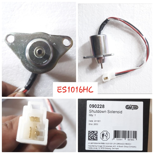 [ES1016HC] ES1016HC-12V BABY SWITCH YANMAR,3PIN WHITE GRIP, DIESEL STOPPER