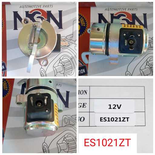 [ES1021ZT] ES1021ZT   - 12V SMALL 3PIN GUN DEUTZ ENGINE SOLENOID