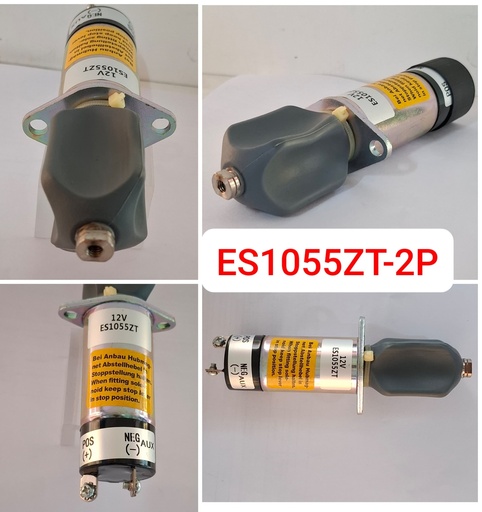 [ES1055ZT-2P] ES1055ZT-2P   - 12V 2WIRE LONG 1504 ENGINE STOP SOLENOID