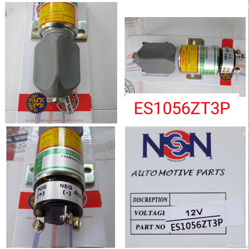 [ES1056ZT3P] ES1056ZT3P-  12V TYPE "A" 3 PIN,DIESEL ENGINE STOPPER S6K,STANDARD