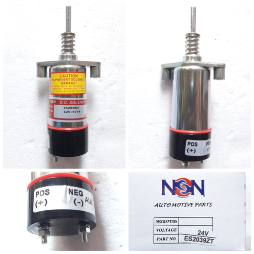 [ES2039ZT] ES2039ZT-24V CT 950B W/EAR O/M,2PIN DIESEL ENGINE STOPPER