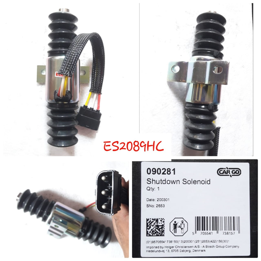 [ES2089HC] ES2089HC-VOLVO 24V 1/1 3W B/GRIP SOLENOID STOPPER