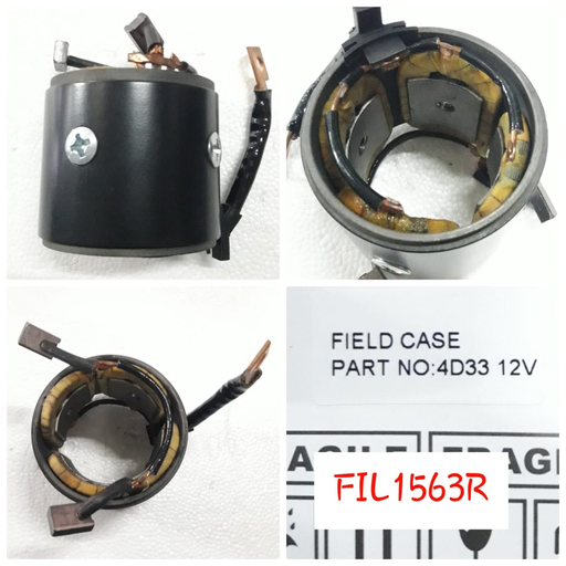 [FIL1563R] FIL1563R   - MITS CANTER 4D33 12V N/M FIELD COIL