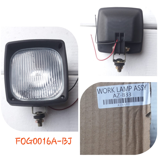 [FOG0016A-BJ] FOG0016A-BJ   - CT 24V 70W BLACK SQURE FOG LAMP