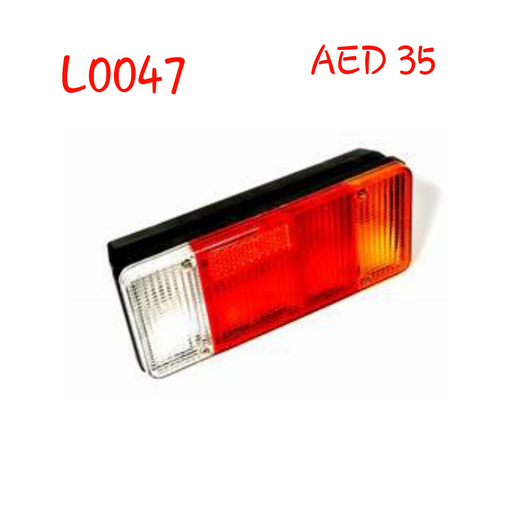 [L0047] L0047-JCB O/M R/Y/W WITH REV. TAIL LAMP