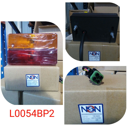 [L0054BP2] L0054BP2   - JCB 2CH R/YELLOW TAIL LAMP ASSLY REACTAL