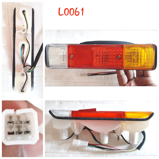 [L0061] L0061   - TOYOTA FORKLIFT 12V 3CH REAR TAIL LIGHT