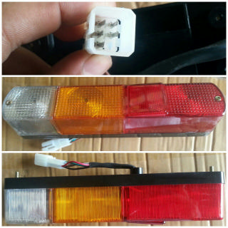 [L0063AN1] L0063AN1   - TCM FORKLIFT 12V 3CH REAR TAIL LIGHT