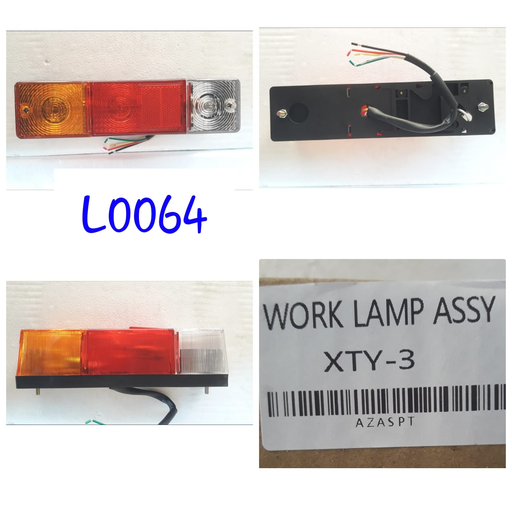 [L0064] L0064   - TCM T6 FORKLIFT 12V 3CH REAR TAIL LIGHT
