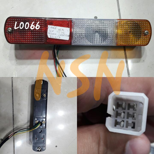 [L0066] L0066   - MTS FORKLIFT 12V 3CH REAR T.LIGHT