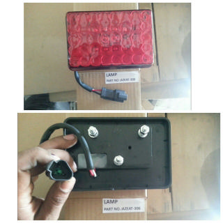[L0092R] L0092R   - CAT RED LED REAR LIGHT ASSEMBLY