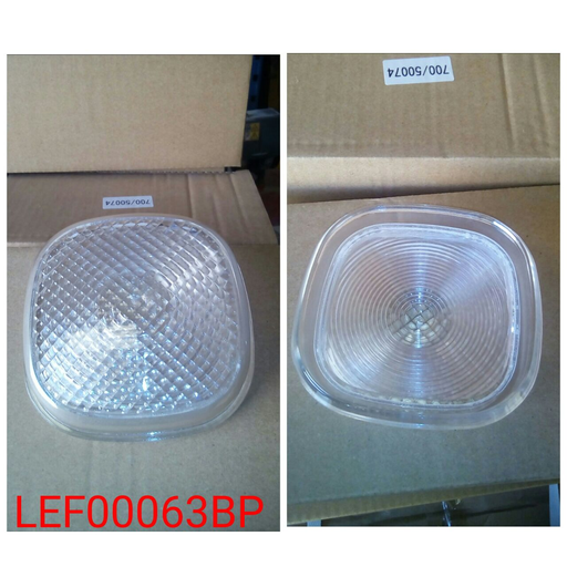 [LE0063BP] LE0063BP  - JCB N/M TAIL LAMP LENSE WHITE ROUND