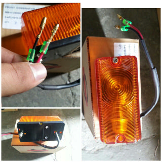 [LF0083] LF0083   - FORKLIFT TOYOTA 12V FRONT INDICATOR