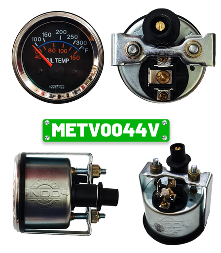 [METV0044V] METV0044V- OIL TEMP GAUGE (E), DUAL SCALE, 40-150C, TYPE Y