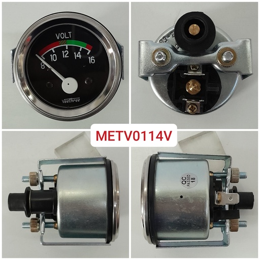 [METV0114V] METV0114V-VOLTMETER 12V,52MM 8-16V,TYPE Y