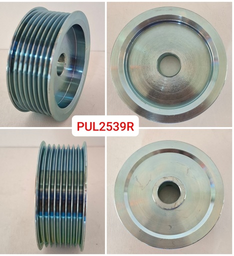 [PUL2539R] PUL2539R   - MN TJ 8PK SILVER PULLEY